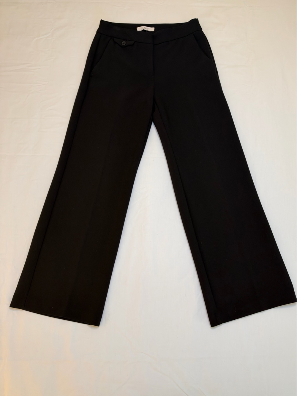 LOFT Black Women’s Dress Trousers 2 Petite -NWT